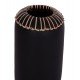 ΕΠΙΤΡΑΠΕΖΙΟ ΔΙΑΚΟΣΜΗΤΙΚΟ ΒΑΖΟ LENNOX HM4675.01S TΕΡΑΚΟΤΑ ΣΕ ΜΑΥΡΟ--Φ18x33Υεκ.