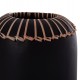 ΕΠΙΤΡΑΠΕΖΙΟ ΔΙΑΚΟΣΜΗΤΙΚΟ ΒΑΖΟ LENNOX HM4675.01S TΕΡΑΚΟΤΑ ΣΕ ΜΑΥΡΟ--Φ18x33Υεκ.