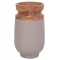 ΔΙΑΚΟΣΜΗΤΙΚΟ ΒΑΖΟ ΔΑΠΕΔΟΥ LINTER HM4662.05S FIBER CEMENT ΓΚΡΙ ΜΑΤ--ΞΥΛΟ ΤΕΑΚ Φ34x60Υεκ