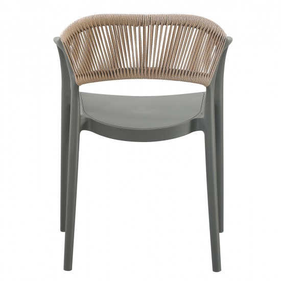 ΠΟΛΥΘΡΟΝΑ ΠΟΛΥΠΡΟΠΥΛΕΝΙΟΥ EVA HM6155.05 OLIVE GREEN--P.P. ΜΠΕΖ ΣΧΟΙΝΙ 56,5x53x80Υεκ.