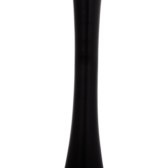 ΤΡΑΠΕΖΙ ΣΤΡΟΓΓΥΛΟ BROLIN HM18141.02 MDF TOP-ΒΑΣΗ ΜΕΤΑΛΛΙΚΗ--ΜΑΥΡΟ Φ90x73Υεκ