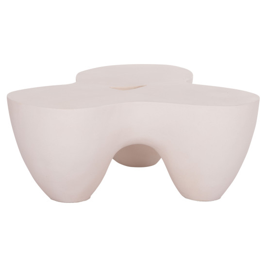 ΤΡΑΠΕΖΙ ΣΑΛΟΝΙΟΥ SALLEN HM18161.02 FIBER CEMENT ΣΕ ΛΕΥΚΟ--108x94x38,5Υεκ.