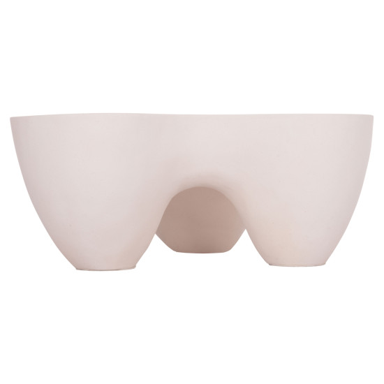 ΤΡΑΠΕΖΙ ΣΑΛΟΝΙΟΥ SALLEN HM18161.02 FIBER CEMENT ΣΕ ΛΕΥΚΟ--108x94x38,5Υεκ.
