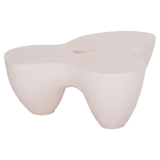 ΤΡΑΠΕΖΙ ΣΑΛΟΝΙΟΥ SALLEN HM18161.02 FIBER CEMENT ΣΕ ΛΕΥΚΟ--108x94x38,5Υεκ.