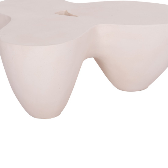 ΤΡΑΠΕΖΙ ΣΑΛΟΝΙΟΥ SALLEN HM18161.02 FIBER CEMENT ΣΕ ΛΕΥΚΟ--108x94x38,5Υεκ.
