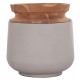 ΔΙΑΚΟΣΜΗΤΙΚΟ ΒΑΖΟ ΔΑΠΕΔΟΥ LINTER HM4662.03L FIBER CEMENT ΓΚΡΙ--ΞΥΛΟ ΤΕΑΚ Φ41x47Υ