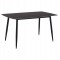 ΤΡΑΠΕΖΙ RAVEN HM18149.02 ΚΕΡΑΜΙΚΟ TOP ΜΕ ΟΨΗ ΜΑΥΡΟ ΜΑΡΜΑΡΟ 140x80x74Υεκ.