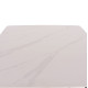 ΤΡΑΠΕΖΙ RAVEN HM18150.01 ΚΕΡΑΜΙΚΟ TOP ΜΕ ΟΨΗ ΛΕΥΚΟ ΜΑΡΜΑΡΟ 160x80x74Υεκ.