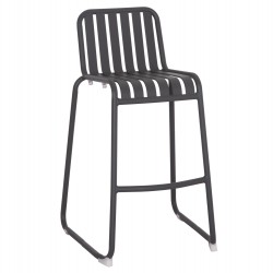 ΣΚΑΜΠΟ ΜΠΑΡ ΑΛΟΥΜΙΝΙΟΥ RACHEL HM6341.01 ΓΚΡΙ 47x56,5x98,5Υεκ.