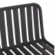 ΣΚΑΜΠΟ ΜΠΑΡ ΑΛΟΥΜΙΝΙΟΥ RACHEL HM6341.01 ΓΚΡΙ 47x56,5x98,5Υεκ.