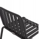 ΣΚΑΜΠΟ ΜΠΑΡ ΑΛΟΥΜΙΝΙΟΥ RACHEL HM6341.01 ΓΚΡΙ 47x56,5x98,5Υεκ.