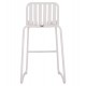 ΣΚΑΜΠΟ ΜΠΑΡ ΑΛΟΥΜΙΝΙΟΥ RACHEL HM6341.02 ΛΕΥΚΟ 47x56,5x98,5Υεκ.