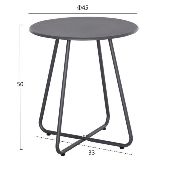 ΣΕΤ LOUNGE 3TMX ΕΞ.ΧΩΡΟΥ PONY HM21193 ΜΕΤΑΛΛΟ ΣΕ ΓΚΡΙ--ΣΥΝΘ.RATTAN ΣΕ ΛΕΥΚΟ-ΜΑΥΡΟ
