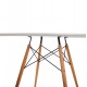 ΣΕΤ ΤΡΑΠΕΖΑΡΙΑΣ 5ΤΜΧ MAGGIE HM21186 MDF TOP & ΠΟΛΥΠΡΟΠΥΛΕΝΙΟ ΣΕ ΛΕΥΚΟ ΧΡΩΜΑ