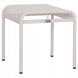 ΣΚΑΜΠΟ ΑΛΟΥΜΙΝΙΟΥ RACHEL HM6340.02 ΛΕΥΚΟ 45x45x46Υεκ.