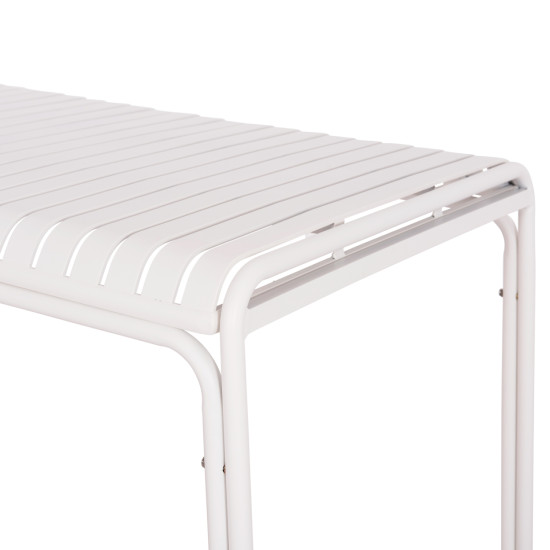 ΤΡΑΠΕΖΙ ΑΛΟΥΜΙΝΙΟΥ RACHEL HM6339.02 ΛΕΥΚΟ 150x80x75Υεκ.