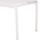 ΤΡΑΠΕΖΙ ΑΛΟΥΜΙΝΙΟΥ RACHEL HM6339.02 ΛΕΥΚΟ 150x80x75Υεκ.