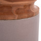 ΔΙΑΚΟΣΜΗΤΙΚΑ ΒΑΖΑ ΔΑΠΕΔΟΥ 2ΤΜΧ LINTER HM21140.04 FIBER CEMENT TAUPE-ΞΥΛΟ ΤΕΑΚ 47Υ & 60Υεκ