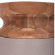 ΔΙΑΚΟΣΜΗΤΙΚΑ ΒΑΖΑ ΔΑΠΕΔΟΥ 2ΤΜΧ LINTER HM21140.04 FIBER CEMENT TAUPE-ΞΥΛΟ ΤΕΑΚ 47Υ & 60Υεκ