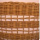 ΒΟΗΘΗΤΙΚΟ ΤΡΑΠΕΖΙ VILHENA HM18166 FIBER CEMENT ΡΟΖ-RATTAN ΦΥΣΙΚΟ Φ44.5x45Υεκ.