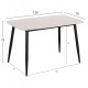 ΣΕΤ ΤΡΑΠΕΖΑΡΙΑΣ 5ΤΜΧ RAVEN HM21068.01 ΚΕΡΑΜΙΚΟ TOP ΛΕΥΚΟ ΜΑΡΜΑΡΟ--ΜΠΕΖ ΥΦΑΣΜΑ