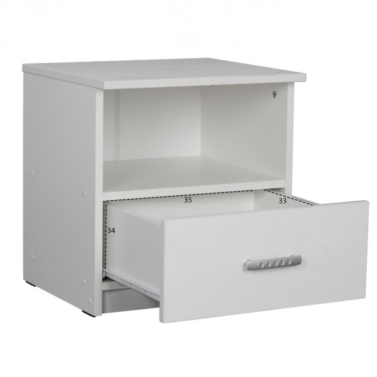 ΣΕΤ ΚΡΕΒΑΤΟΚΑΜΑΡΑΣ 5ΤΜΧ ADLER HM11758.03 ΜΕΛΑΜΙΝΗ ΛΕΥΚΗ-ΓΙΑ ΣΤΡΩΜΑ 160x200εκ