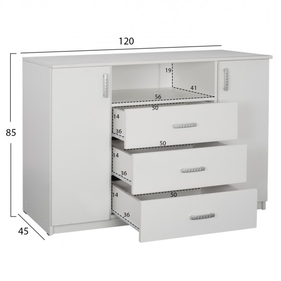 ΣΕΤ ΚΡΕΒΑΤΟΚΑΜΑΡΑΣ 6ΤΜΧ ADLER HM11759.03 ΜΕΛΑΜΙΝΗ ΛΕΥΚΗ-ΓΙΑ ΣΤΡΩΜΑ 160x200εκ