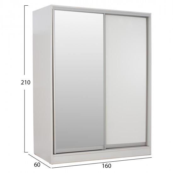 ΣΕΤ ΚΡΕΒΑΤΟΚΑΜΑΡΑΣ 6ΤΜΧ ADLER HM11759.03 ΜΕΛΑΜΙΝΗ ΛΕΥΚΗ-ΓΙΑ ΣΤΡΩΜΑ 160x200εκ
