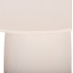 ΤΡΑΠΕΖΙ ΤΡΑΠΕΖΑΡΙΑΣ ΣΤΡΟΓΓΥΛΟ SEPPO HM18154.02 FIBER CEMENT ΛΕΥΚΟ--Φ119,5x75,5Υεκ.