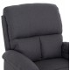 ΠΟΛΥΘΡΟΝΑ RELAX DIONI HM3296.01 ΓΚΡΙ ΥΦΑΣΜΑ 85x90x100Υεκ.