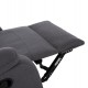 ΠΟΛΥΘΡΟΝΑ RELAX DIONI HM3296.01 ΓΚΡΙ ΥΦΑΣΜΑ 85x90x100Υεκ.