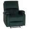ΠΟΛΥΘΡΟΝΑ RELAX DIONI HM3296.05 ΠΡΑΣΙΝΟ ΒΕΛΟΥΔΟ 85x90x100Υεκ.