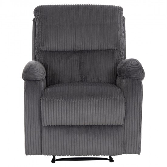 ΠΟΛΥΘΡΟΝΑ RELAX DIONI HM3296.11 ΓΚΡΙ ΡΙΓΕ ΥΦΑΣΜΑ 85x90x100Υεκ.