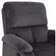 ΠΟΛΥΘΡΟΝΑ RELAX DIONI HM3296.11 ΓΚΡΙ ΡΙΓΕ ΥΦΑΣΜΑ 85x90x100Υεκ.