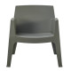 ΠΟΛΥΘΡΟΝΑ ΠΟΛΥΠΡΟΠΥΛΕΝΙΟΥ LOUNGE SLEEK HM6365.05 DARK OLIVE GREEN 62x68x73Υεκ.