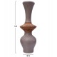 ΔΙΑΚΟΣΜΗΤΙΚΟ ΒΑΖΟ ΔΑΠΕΔΟΥ NEBULA HM4660.05S FIBER CEMENT TAUPE--ΞΥΛΟ ΤΕΑΚ Φ45x115Υεκ