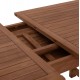 TΡΑΠΕΖΙ ΤΡΑΠΕΖΑΡΙΑΣ ΑΝΟΙΓΟΜΕΝΟ CRANDER HM6376 ΞΥΛΟ TEAK ΣΕ ΦΥΣΙΚΟ 180-240x100x76Υεκ