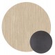 ΕΠΙΦΑΝΕΙΑ ΤΡΑΠΕΖΙΟΥ HPL ΣΤΡΟΓΓΥΛΗ HM5841.35 TRAVERTINE Φ60εκ.