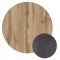 ΕΠΙΦΑΝΕΙΑ ΤΡΑΠΕΖΙΟΥ HPL ΣΤΡΟΓΓΥΛΗ HM5842.36 SONAMA OAK Φ70εκ.