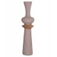 ΔΙΑΚΟΣΜΗΤΙΚΟ ΒΑΖΟ ΔΑΠΕΔΟΥ NEBULA HM4660.05L FIBER CEMENT TAUPE--ΞΥΛΟ ΤΕΑΚ Φ45x172Υεκ
