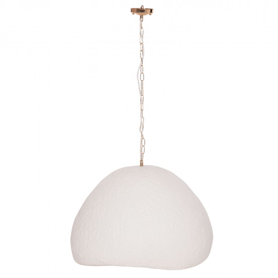 ΦΩΤΙΣΤΙΚΟ ΟΡΟΦΗΣ ΚΡΕΜΑΣΤΟ JAYLEN HM4703.02L FIBER CEMENT ΛΕΥΚΟ 65x55x45Υεκ.