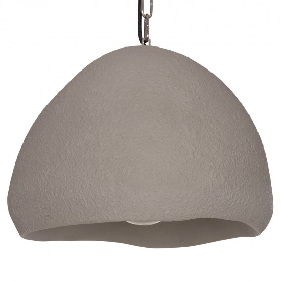 ΦΩΤΙΣΤΙΚΟ ΟΡΟΦΗΣ ΚΡΕΜΑΣΤΟ JAYLEN HM4703.03S FIBER CEMENT ΓΚΡΙ 44x39x30Υεκ.