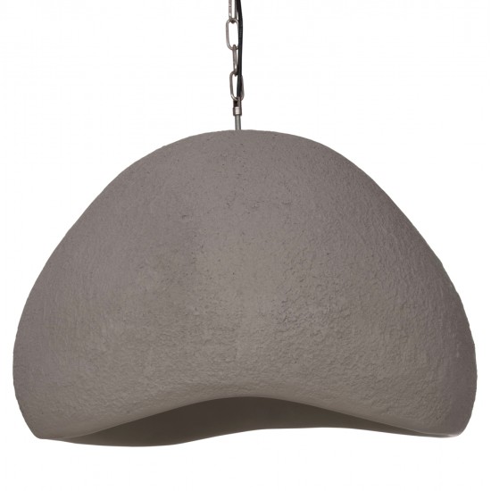 ΦΩΤΙΣΤΙΚΟ ΟΡΟΦΗΣ ΚΡΕΜΑΣΤΟ JAYLEN HM4703.03L FIBER CEMENT ΓΚΡΙ 65x55x45Υεκ.