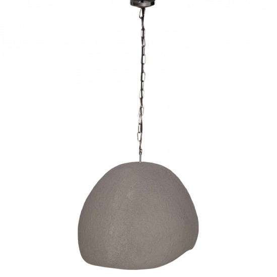 ΦΩΤΙΣΤΙΚΟ ΟΡΟΦΗΣ ΚΡΕΜΑΣΤΟ JAYLEN HM4703.03L FIBER CEMENT ΓΚΡΙ 65x55x45Υεκ.