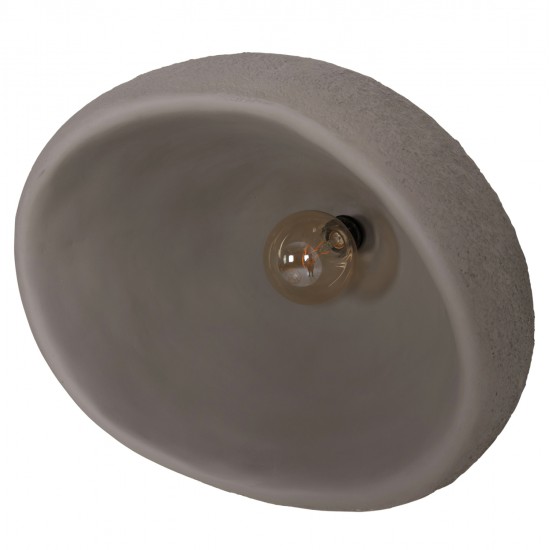ΦΩΤΙΣΤΙΚΟ ΟΡΟΦΗΣ ΚΡΕΜΑΣΤΟ JAYLEN HM4703.03L FIBER CEMENT ΓΚΡΙ 65x55x45Υεκ.