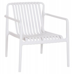 ΠΟΛΥΘΡΟΝΑ LOUNGE ΕΞΩΤ.ΧΩΡΟΥ MALEN HM6626.01 ΛΕΥΚΟ ΠΟΛΥΠΡΟΠΥΛΕΝΙΟ 67x75x75Υεκ