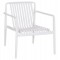 ΠΟΛΥΘΡΟΝΑ LOUNGE ΕΞΩΤ.ΧΩΡΟΥ MALEN HM6626.01 ΛΕΥΚΟ ΠΟΛΥΠΡΟΠΥΛΕΝΙΟ 67x75x75Υεκ