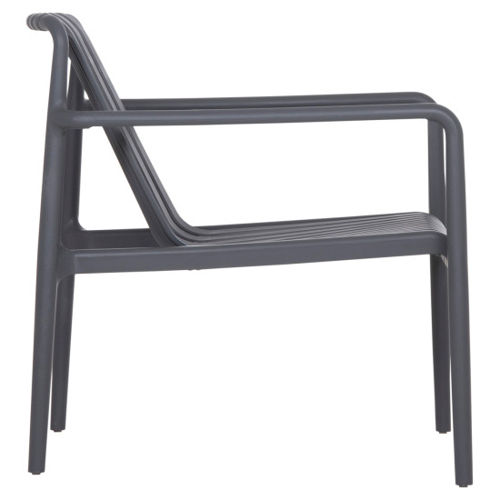 ΠΟΛΥΘΡΟΝΑ LOUNGE ΕΞΩΤ.ΧΩΡΟΥ MALEN HM6626.03 ΓΚΡΙ ΠΟΛΥΠΡΟΠΥΛΕΝΙΟ 67x75x75Υεκ