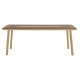 ΤΡΑΠΕΖΙ ΑΛΟΥΜΙΝΙΟΥ TABER HM5131.04 ΚΑΠΟΥΤΣΙΝΟ ΜΕ POLYWOOD TOP 200x100x75Υεκ