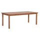 ΤΡΑΠΕΖΙ ΟΡΘΟΓΩΝΙΟ FINTO HM6616 ΞΥΛΟ TEAK--ΦΥΣΙΚΟ 200x100x75Υεκ.